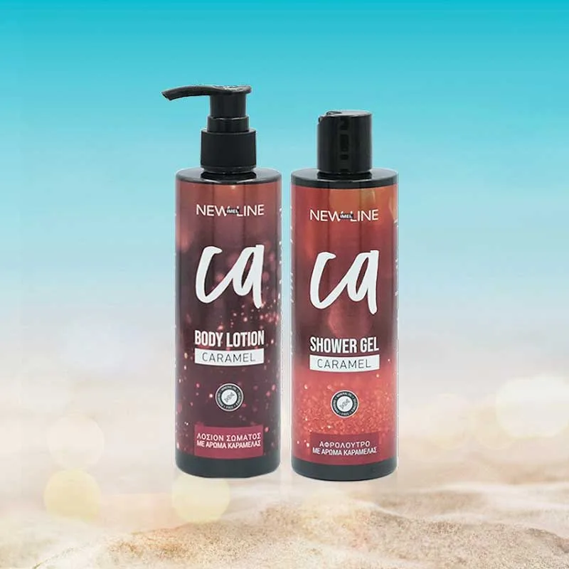 imeL New Line Skin Care Set Caramel Σετ Περιποίησης με Καραμέλα Shower Gel 250ml & Body Lotion 250ml imeL New Line Skin Care Set Caramel Σετ Περιποίησης με Καραμέλα Shower Gel 250ml & Body Lotion 250ml