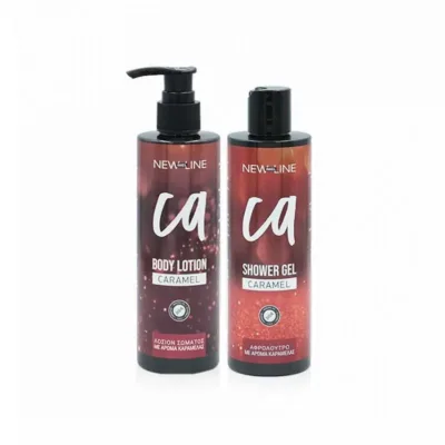 imeL New Line Skin Care Set Caramel Σετ Περιποίησης με Καραμέλα Shower Gel 250ml & Body Lotion 250ml