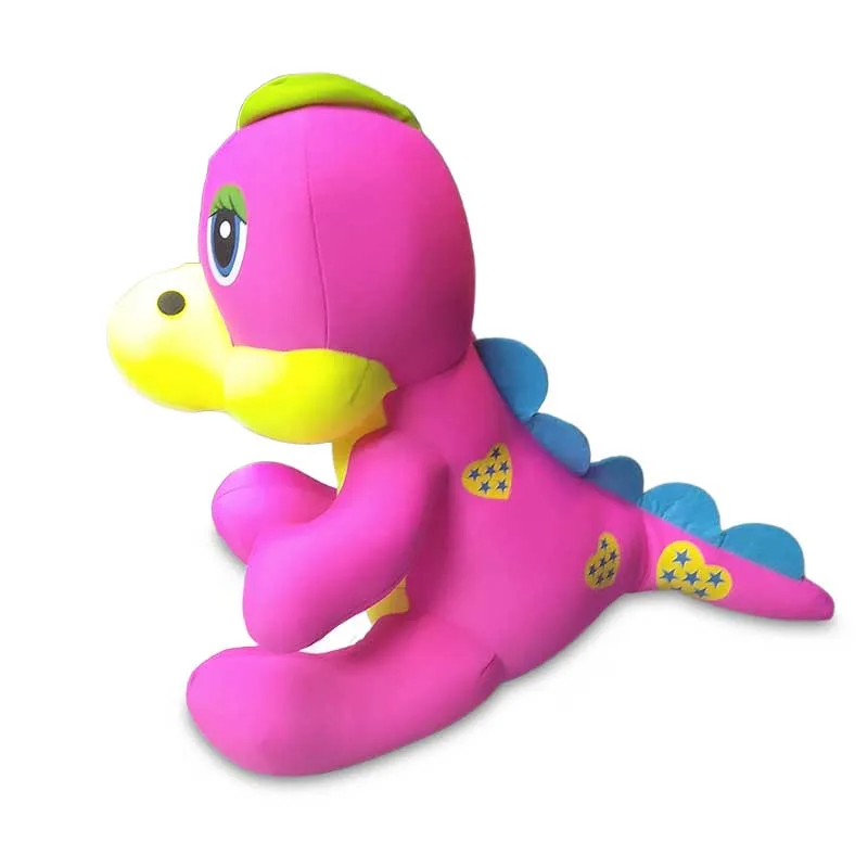 VIP Baby Dolls Stuffed Dino Neon Fuchsia, Δεινοσαυράκι Νέον Φούξια 30cm για 3+ Ετών VIP Baby Dolls Stuffed Dino Neon Fuchsia, Δεινοσαυράκι Νέον Φούξια 30cm για 3+ Ετών