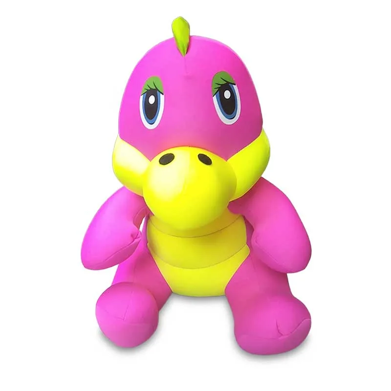 VIP Baby Dolls Stuffed Dino Neon Fuchsia, Δεινοσαυράκι Νέον Φούξια 30cm για 3+ Ετών