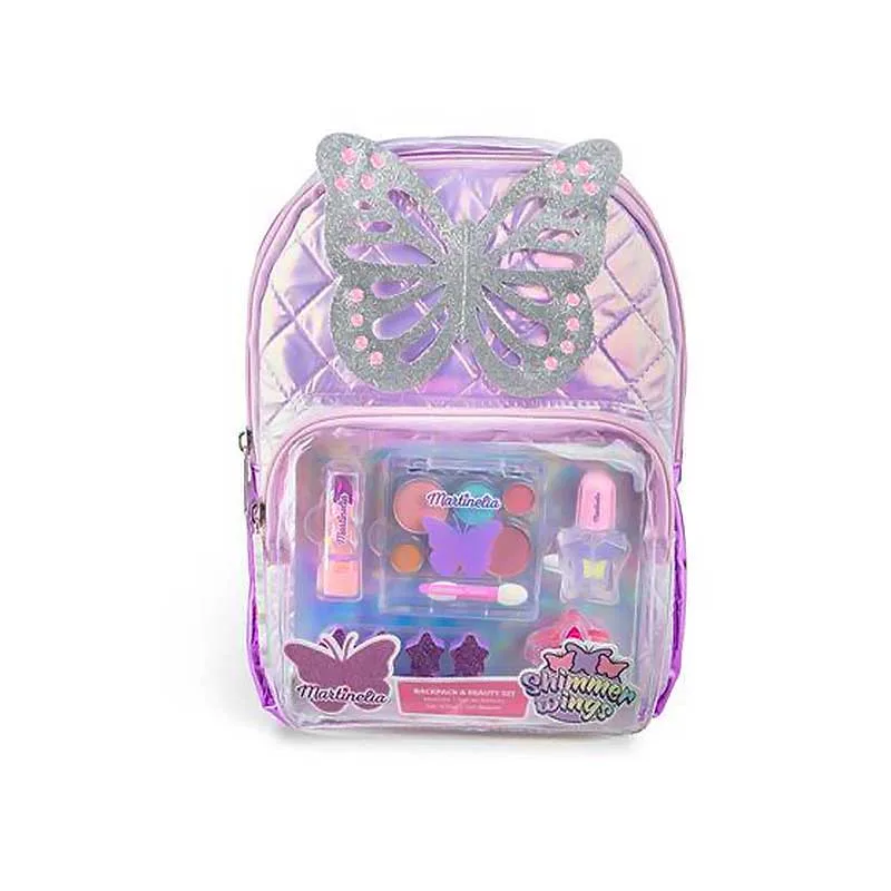 12249b Martinelia Shimmer Wings BackPack & Beauty Set II 20 x 26 x 15cm