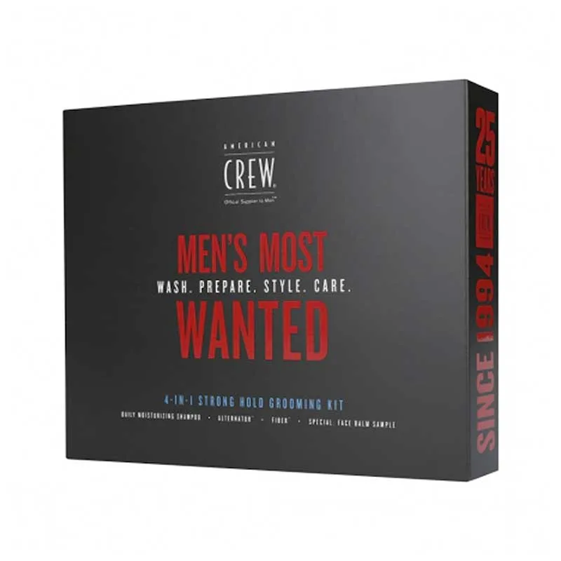 American-Crew-Men's-Most-Wanted-Strong-Hold-Σετ-Δώρου2 American Crew Men's Most Wanted Strong Hold Σετ Δώρου
