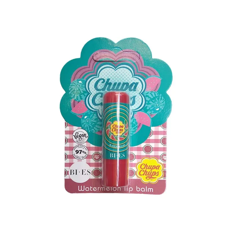 Bi--Es-Chupa-Chup-Lip-Balm-Watermelon-4g-Vegan-2 Bi -Es Chupa Chup Lip Balm Watermelon 4g Vegan