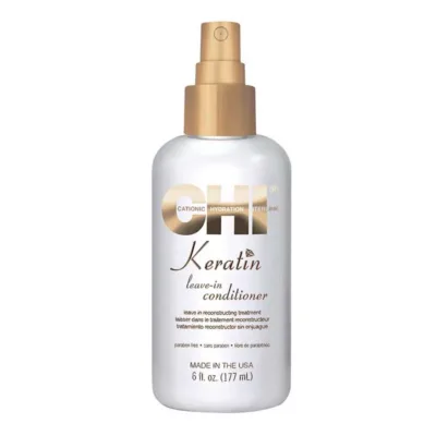 CHI Leave In Conditioner με Κερατίνη για Αναδόμηση της Τρίχας 177ml