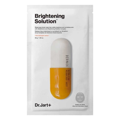 Dr.Jart+ Dermask Micro Jet Brightening Solution Μάσκα Πανί για Λάμψη σε Θαμπό & Αφυδατωμένο Δέρμα 30gr