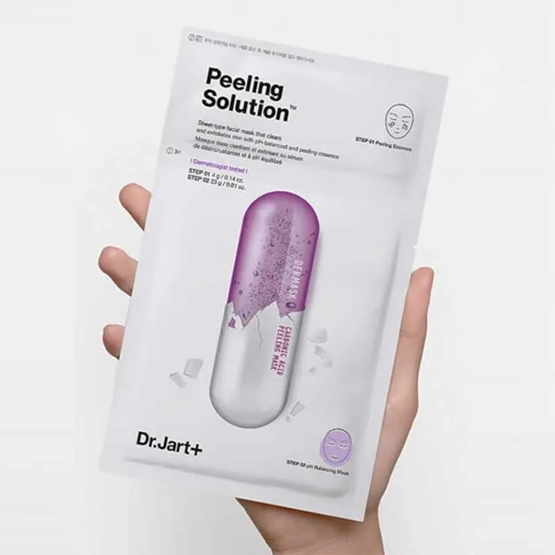 Dr.Jart+-Dermask-Ultra-Jet-Peeling-Solution-Mask-Απολεπιστική-Μάσκα-Πανί-2-Βημάτων-27gr-4 Dr.Jart+ Dermask Ultra Jet Peeling Solution Mask Απολεπιστική Μάσκα Πανί 2 Βημάτων 27gr