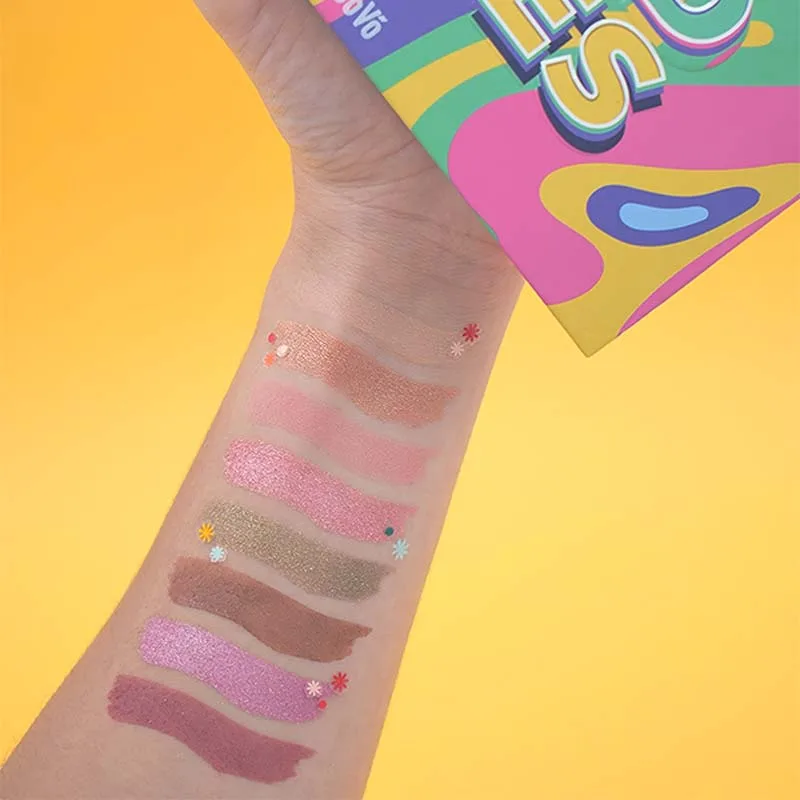 Jovo-Eyeshadow-Palette-&-Stickers-Good-Vibes-8-Colors---Σκιές-8-X-18.4-g-3 Jovo Eyeshadow Palette & Stickers Good Vibes 8 Colors - Σκιές 8 X 18.4 g