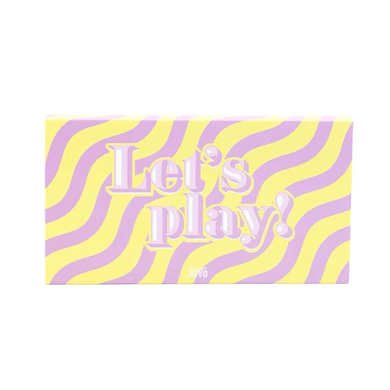 Jovo Eyeshadow Palette & Stickers Let's Play! 8 Colors - Σκιές 8 X 18.4 g