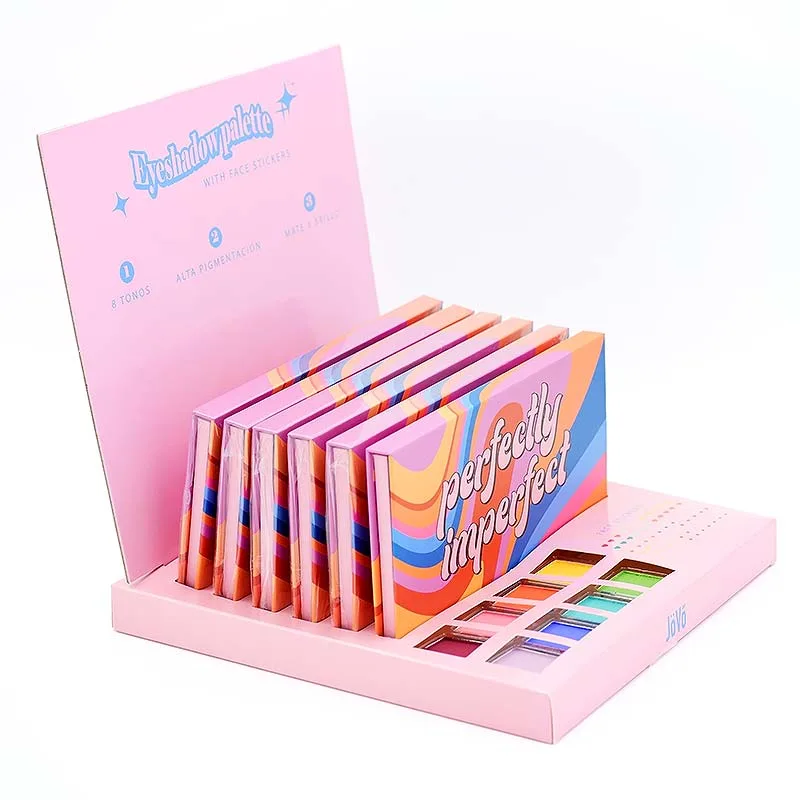 Jovo-Eyeshadow-Palette-&-Stickers-Perfectly-Imperfect-8-Colors---Σκιές-8-X-18.4-g--4 Jovo Eyeshadow Palette & Stickers Perfectly Imperfect 8 Colors - Σκιές 8 X 18.4 g