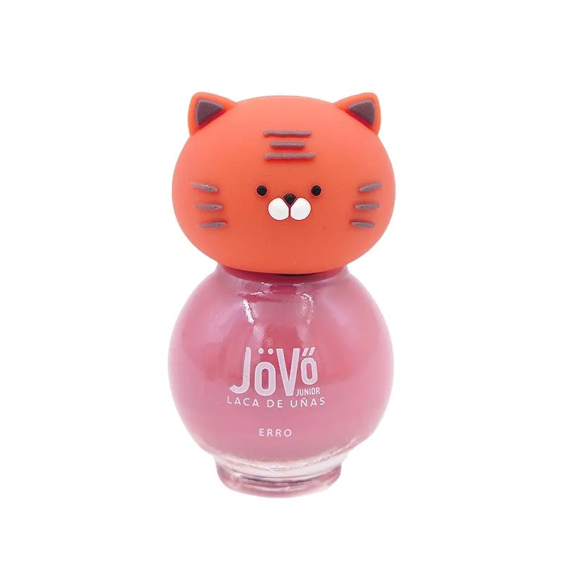 JOVO Junior Nail Polish 10ml - Παιδικό Βερνίκι Νυχιών Γατούλα Κεραμιδί