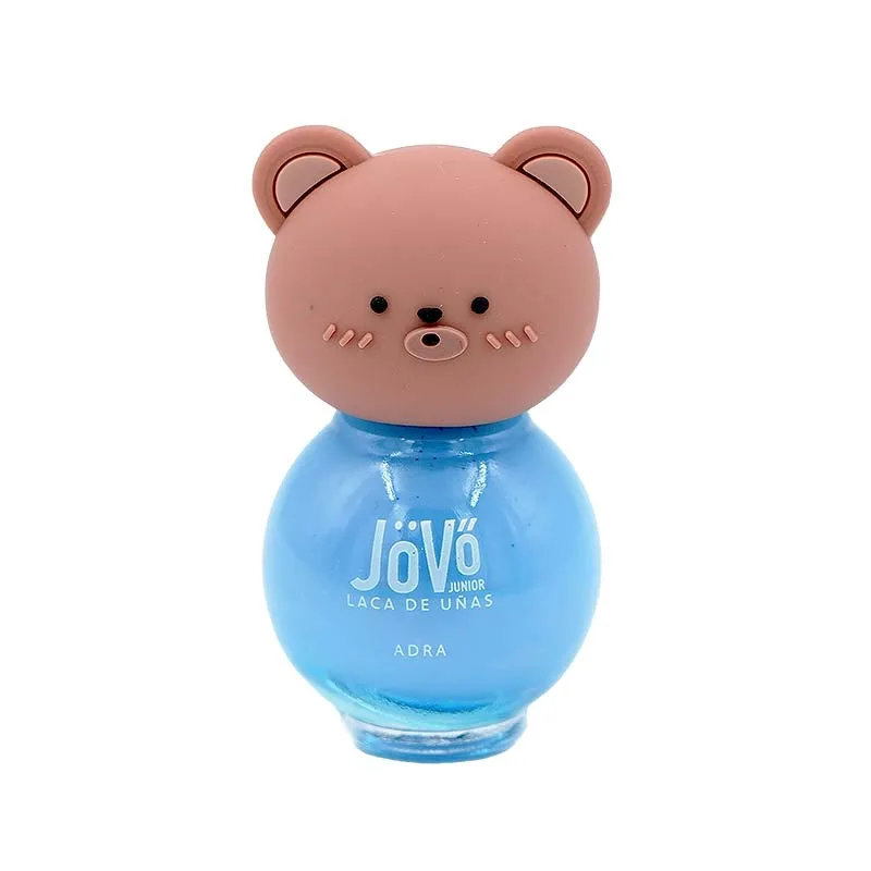 JOVO Kid Nail Polish 10ml - Παιδικό Βερνίκι Νυχιών Αρκουδάκι Γαλάζιο