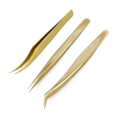 M.Hong Σετ Κασετίνα Επαγγελματικών Εργαλείων Νυχιών Excavators & Cleaners 3τεμ Color Gold