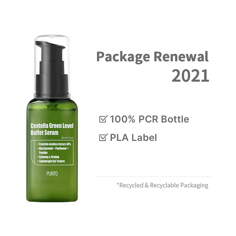 Purito-Centella-Green-Level-Buffet-Serum-Καταπραϋντικός-Ορός-Προσώπου-και-Λαιμού-κατά-της-Ερυθρότητας-60ml-3 Purito Centella Green Level Buffet Serum Καταπραϋντικός Ορός Προσώπου και Λαιμού κατά της Ερυθρότητας 60ml