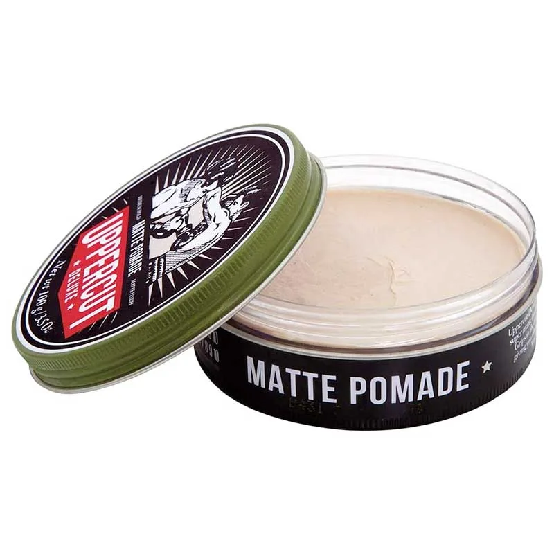 Uppercut Deluxe Matt Pomade 100gr - Ματ Πομάδα Διαμόρφωσης Μαλλιών