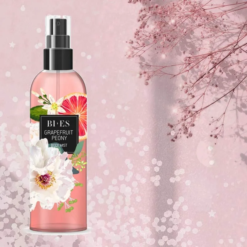 Bi Es Peony Grapefruit Body Mist 200ml Bi Es Peony Grapefruit Body Mist 200ml