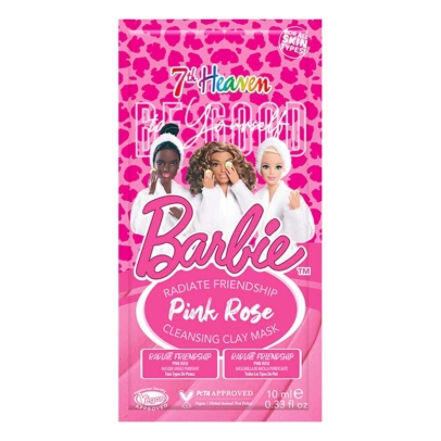 7th Heaven Youth Series Barbie Pink Rose - Μάσκα Προσώπου για Καθαρισμό με Άργιλο 10ml