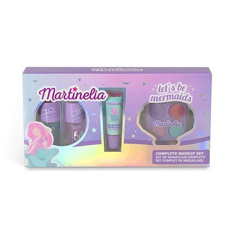Martinelia Let's Be Mermaids Complete Make Up Set Βερνίκια 2 x 3ml, Παλέτα Σκιών 4 col & Lip Gloss 4ml Martinelia Let's Be Mermaids Complete Make Up Set Βερνίκια 2 x 3ml, Παλέτα Σκιών 4 col & Lip Gloss 4ml
