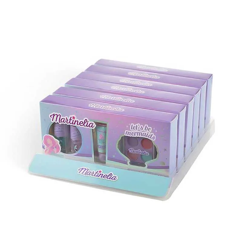 31100d Martinelia Let's Be Mermaids Complete Make Up Set Βερνίκια 2 x 3ml, Παλέτα Σκιών 4 col & Lip Gloss 4ml