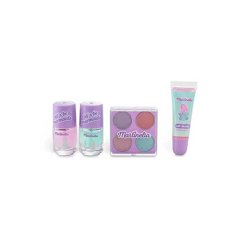 Martinelia Let's Be Mermaids Complete Make Up Set Βερνίκια 2 x 3ml, Παλέτα Σκιών 4 col & Lip Gloss 4ml Martinelia Let's Be Mermaids Complete Make Up Set Βερνίκια 2 x 3ml, Παλέτα Σκιών 4 col & Lip Gloss 4ml