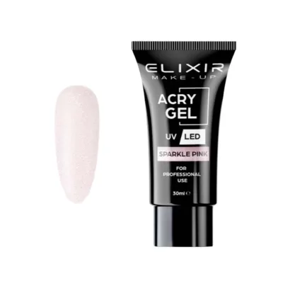 Elixir Acry Gel - 713 Sparkle Pink 30ml