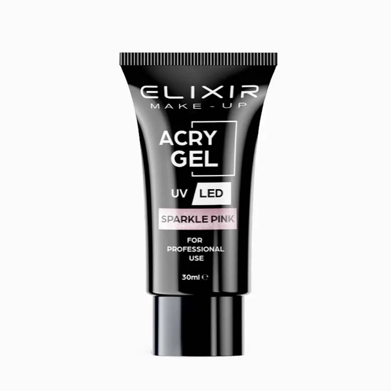 Elixir Acry Gel - 713 Sparkle Pink 30ml