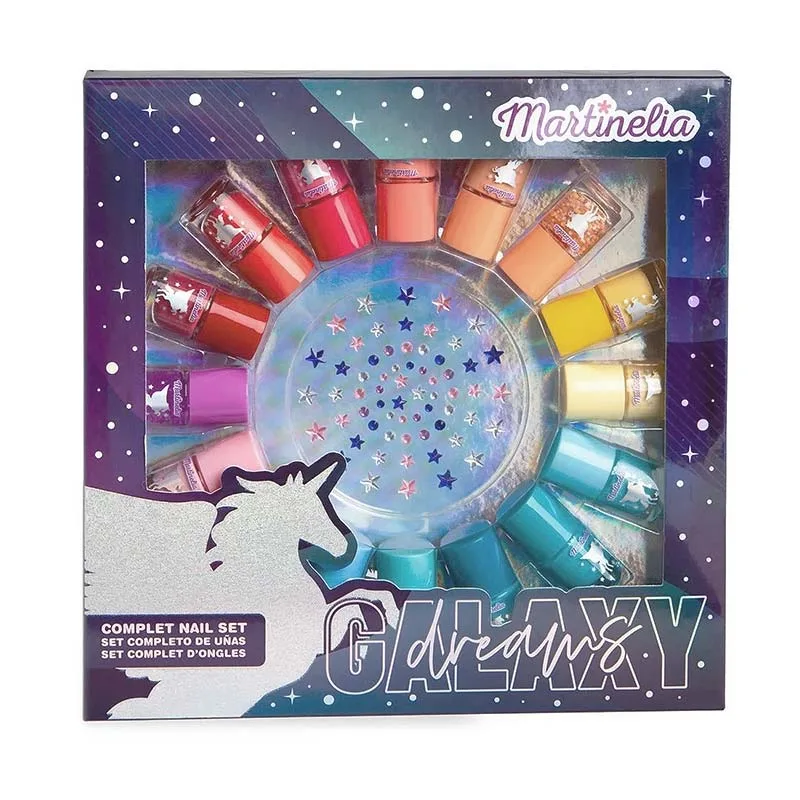 Martinelia Galaxy Dreams Complet Nail Set - Βερνίκια Νυχιών 16 x 4ml, & Αυτοκόλλητα