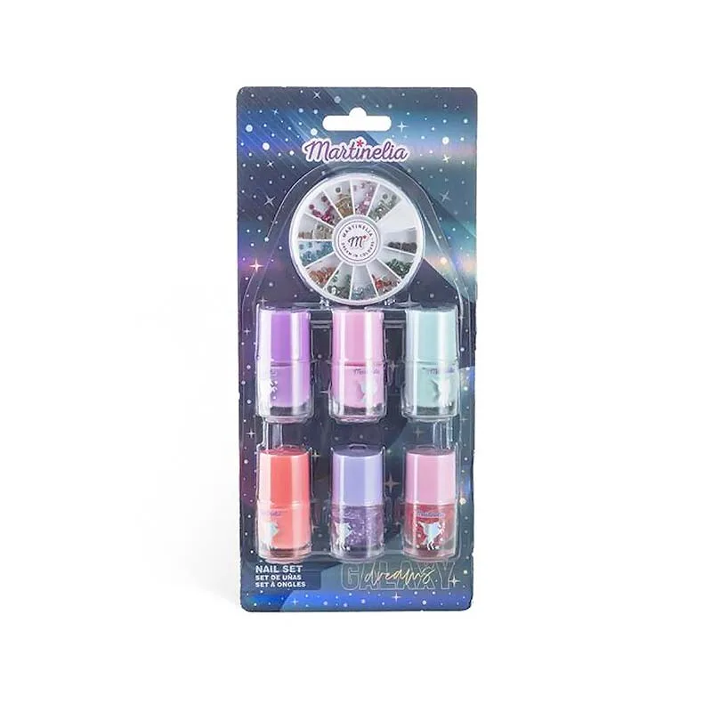Martinelia Galaxy Dreams Nail Set - Βερνίκια Νυχιών 6 Χ 4ml & Διακοσμητικά Νυχιών