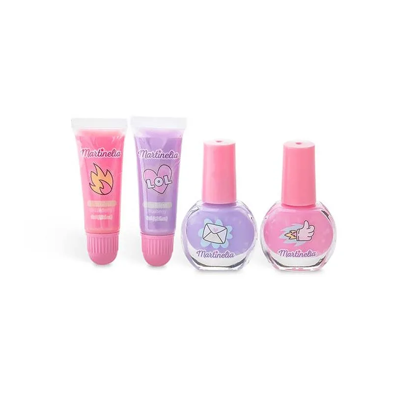 Martinelia-Super-Girl-Nail-polish-&-Lip-Gloss-Bag-3 Martinelia Super Girl Nail polish & Lip Gloss Bag