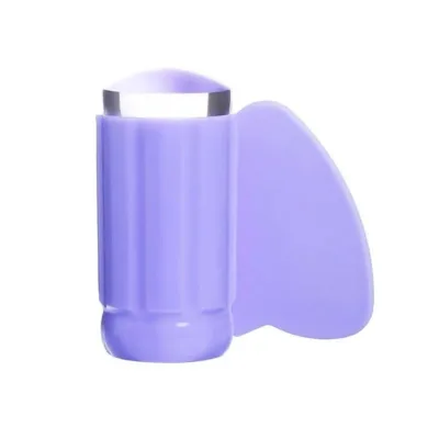 W&D Nail Stamp - Σφραγίδα Σιλικόνης για σχέδια νυχιών Μωβ