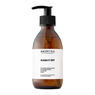 SkinTra Wash It Off Glucoside Gel Cleanser Ενυδατικό Καθαριστικό Τζελ Προσώπου και Ματιών 200ml