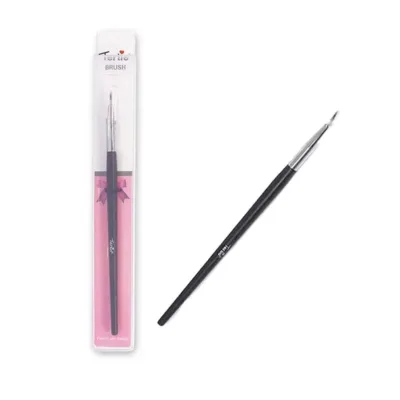 Tertio Lipliner & Eyeliner Brush - Λεπτό Πινέλο Εφαρμογής Κραγιόν ή Eyeliner