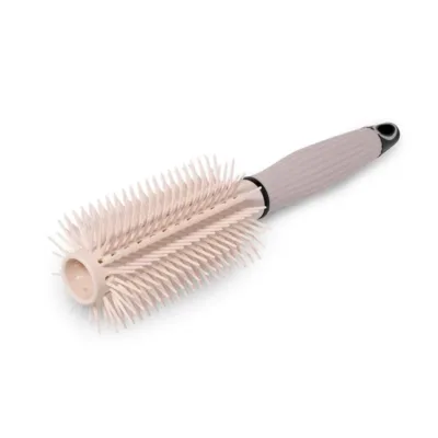 IDC Institute Round Volume Hair Brush Βούρτσα Μαλλιών Για Όγκο Ροζ Απαλό