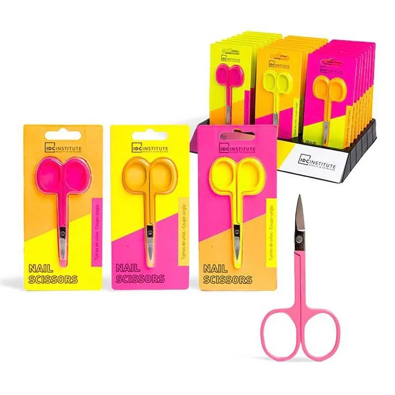 IDC Neon Nail Scissors Ψαλιδάκι Νυχιών Φωσφορούχο