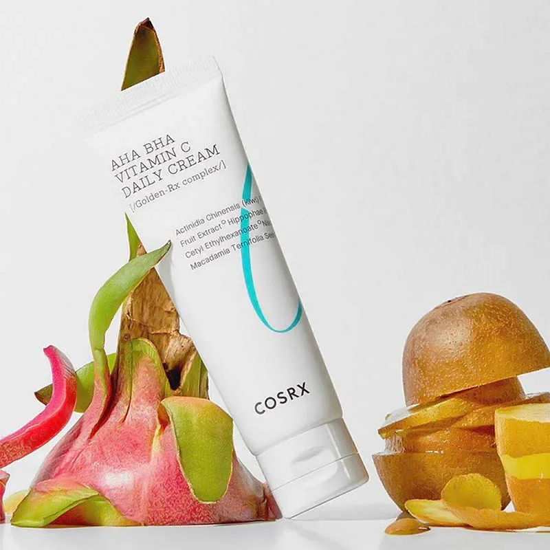 Cosrx-Refresh-AHA-BHA-Vitamin-C-Daily-Cream-Color-Equalizing-Κρέμα-Προσώπου-Καταπραϋντική-,-Τόνωσης-&-Ρύθμισης-των-Δυσχρωμιών-50gr-2 Cosrx Refresh AHA BHA Vitamin C Daily Cream Color Equalizing Κρέμα Προσώπου Καταπραϋντική , Τόνωσης & Ρύθμισης των Δυσχρωμιών 50gr