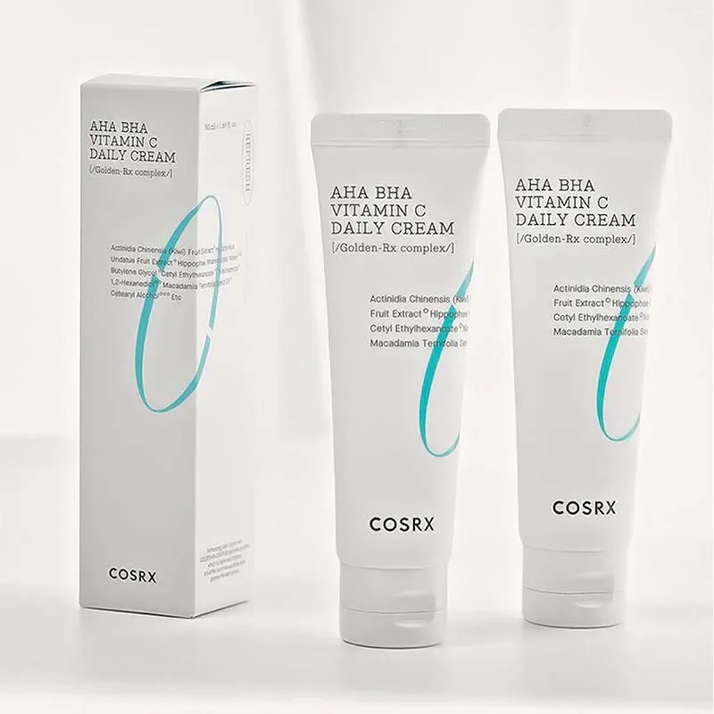 Cosrx-Refresh-AHA-BHA-Vitamin-C-Daily-Cream-Color-Equalizing-Κρέμα-Προσώπου-Καταπραϋντική-,-Τόνωσης-&-Ρύθμισης-των-Δυσχρωμιών-50gr-3 Cosrx Refresh AHA BHA Vitamin C Daily Cream Color Equalizing Κρέμα Προσώπου Καταπραϋντική , Τόνωσης & Ρύθμισης των Δυσχρωμιών 50gr