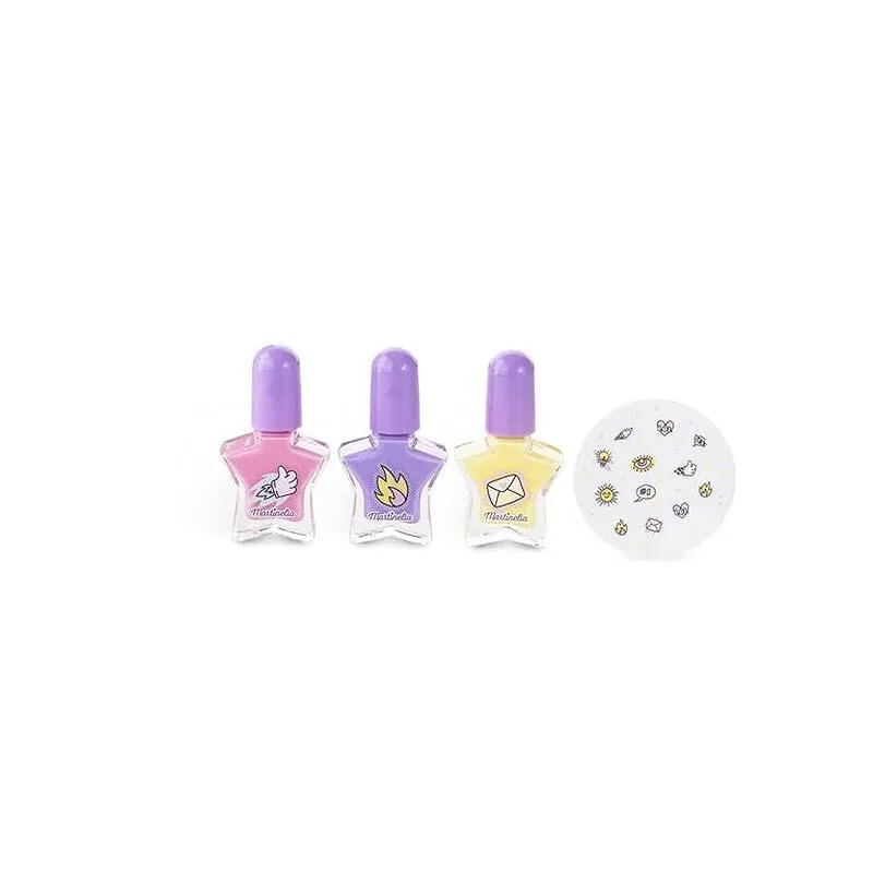 Martinelia-Super-Girl-Nail-Polish-&-Stickers-Tin-Box---Παιδικό-Σετ-Περιποίησης-Νυχιών-15-x-7,5-x-3,5cm-Ηλικίες-3+--3 Martinelia Super Girl Nail Polish & Stickers Tin Box - Παιδικό Σετ Περιποίησης Νυχιών 15 x 7,5 x 3,5cm Ηλικίες 3+