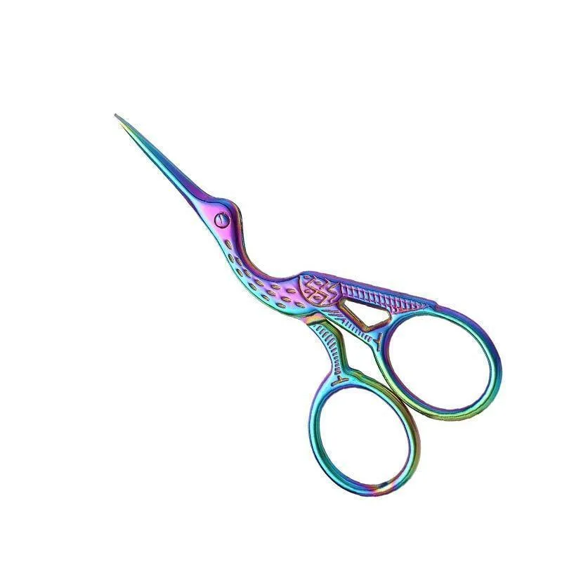ZOLA Professional Deluxe Peacock Scissors Ψαλίδι Επωνυχίων Μεταλλικό Πολύχρωμο Ιριδίζον
