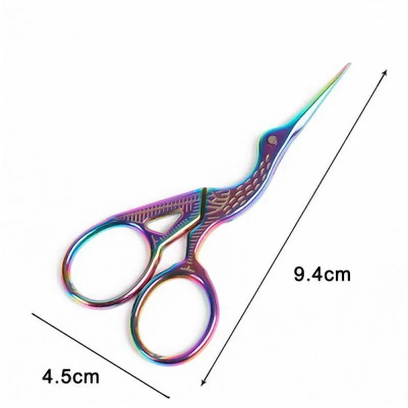 ZOLA Professional Deluxe Peacock Scissors Ψαλίδι Επωνυχίων Μεταλλικό Πολύχρωμο Ιριδίζον