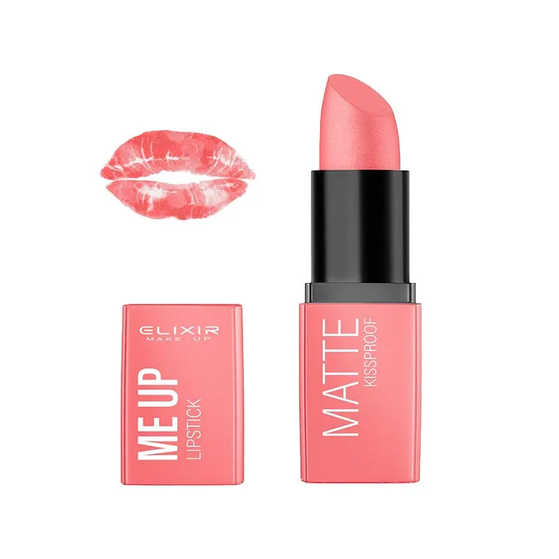 Elixir KissProof Matte Me Up 002 Coral Pink 3gr