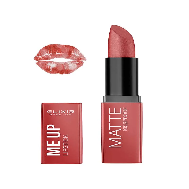 Elixir KissProof Matte Me Up 005 Dark Rose Red 3gr