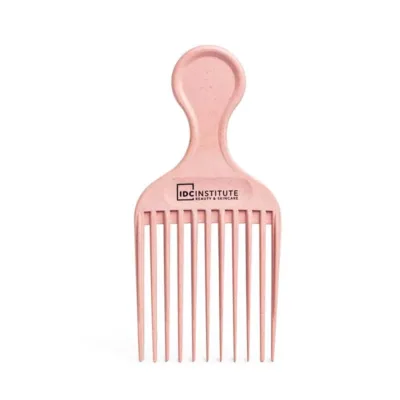 IDC Natural Fibers Afro Comb - Χτένα Μαλλιών 100% Aνακυκλώσιμη Pink