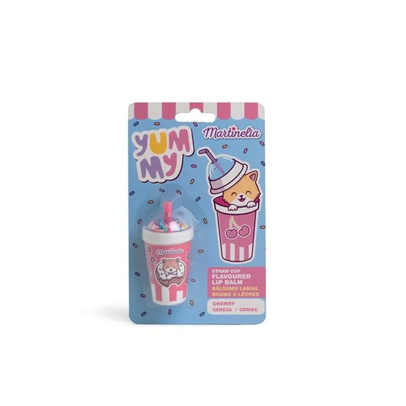 Martinelia-Yummy-Lip-Balm-Straw-Cup-Cherry-7gr-Ηλικίες-+3--5 Martinelia Yummy Lip Balm Straw Cup Cherry 7gr Ηλικίες +3