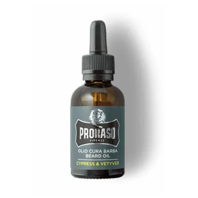 Proraso Cypress & Vetyver Beard Oil 30ml - Λάδι Γενειάδας