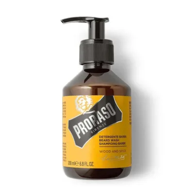 Proraso Wood & Spice Beard Wash - Καθαριστικό για Γένια 200ml