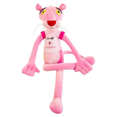 VIP Baby Dolls Stuffed Pink Panther Plush Toy, Λούτρινος Πάνθηρας Ροζ 85cm