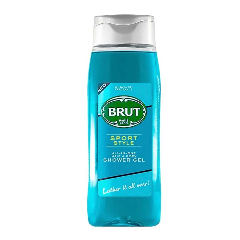 Brut Sport Style Shower Gel & Shampoo Αφρόλουτρο & Σαμπουάν 500ml