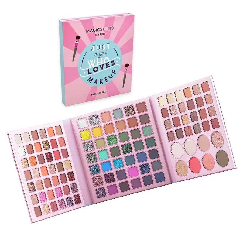 IDC Magic Studio New Rules Eyeshadow Palette Book 116 Colors Παλέτα Σκιών N.W 113gr