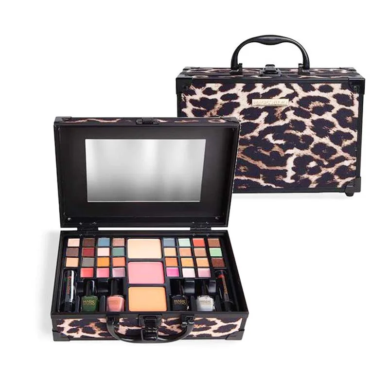 IDC Magic Studio Wild Safari Case Βαλιτσάκι Μακιγιάζ 25 x 17 x 9 cm