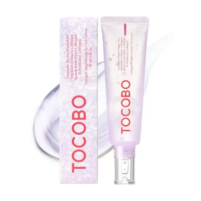 Tocobo Collagen Brightening Eye Gel Cream Vegan Κρέμα Ματιών Αντιρυτιδική , Συσφικτική , Λάμψη & Ξεκούραση 30ml