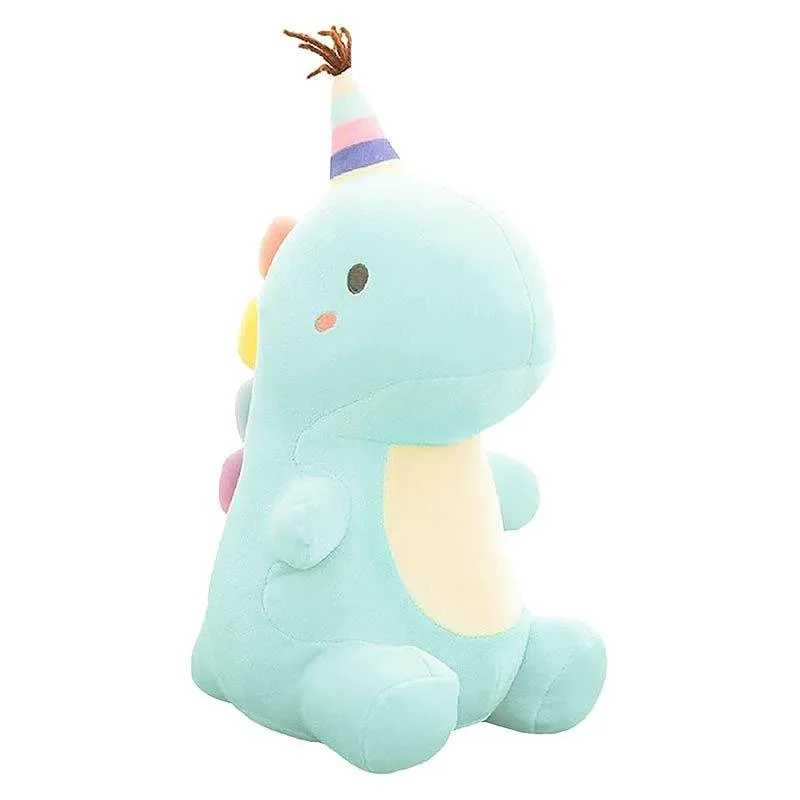 VIP Baby Dolls Stuffed Baby Dino, Λούτρινος Δεινόσαυρος Γαλάζιος 23cm για 3+ Ετών